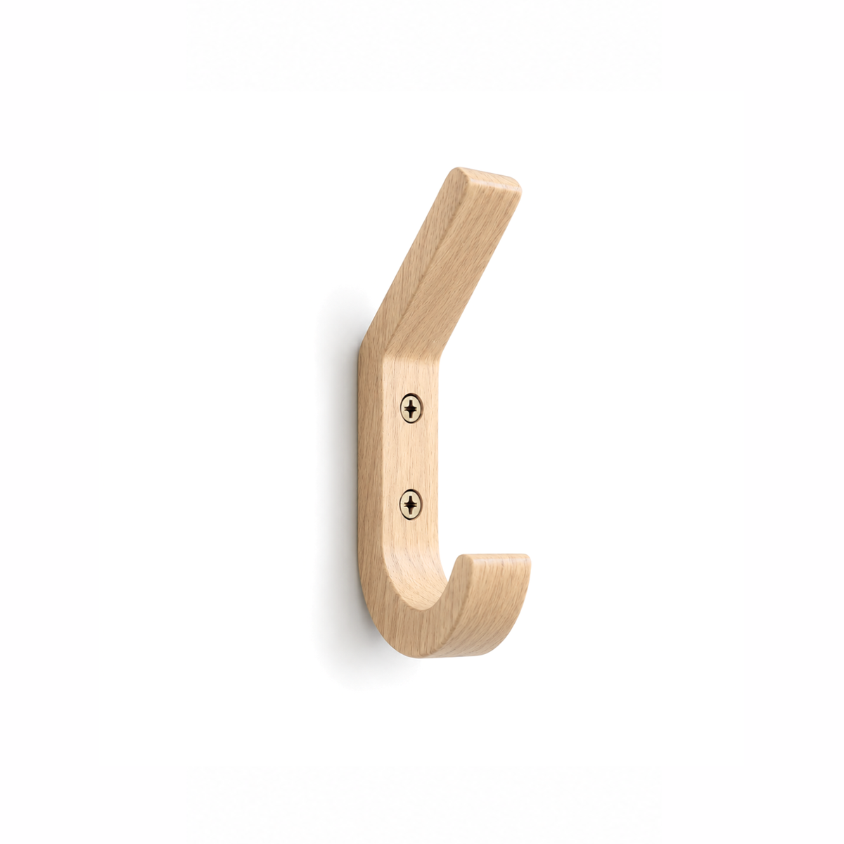 Wandhaak breed teak