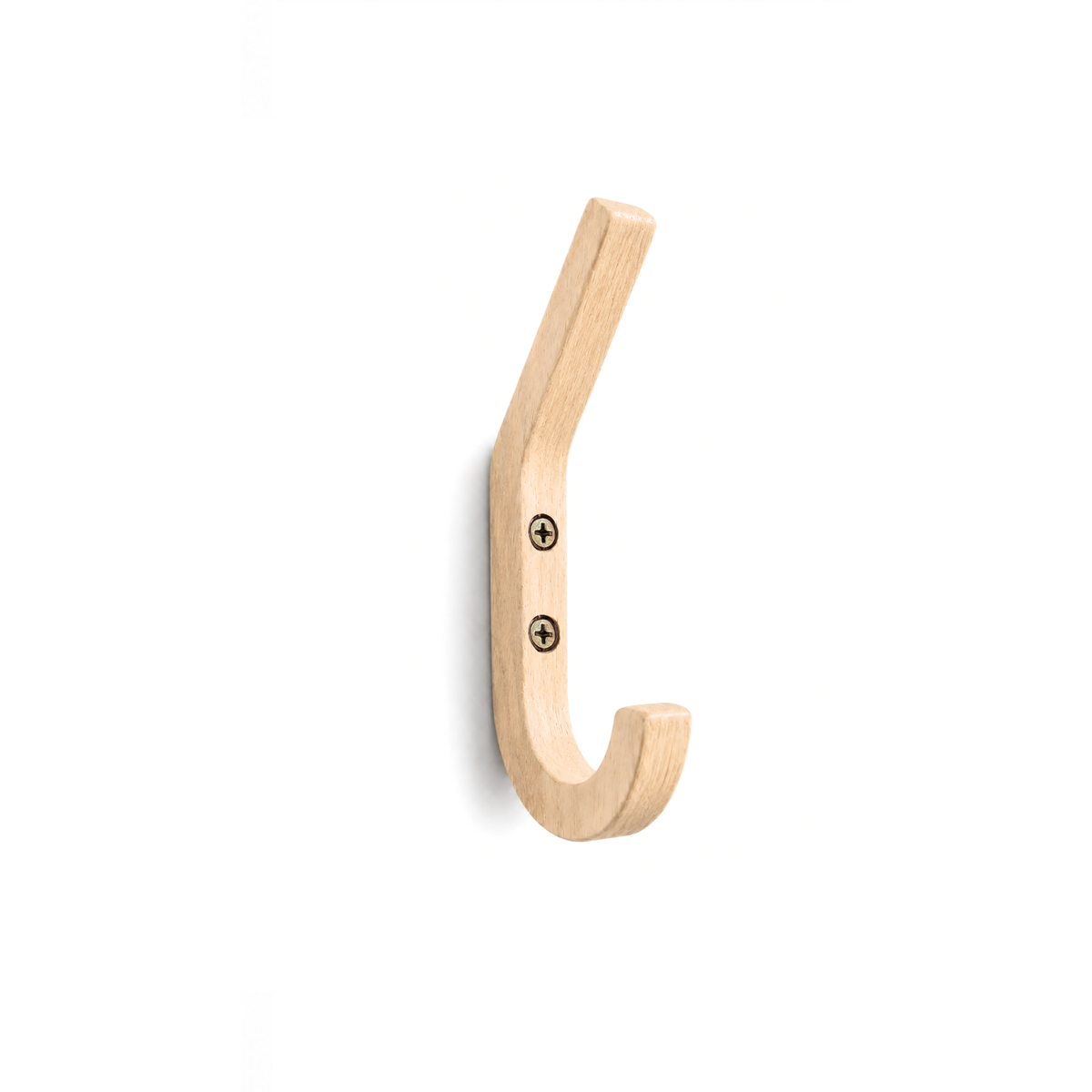 Wandhaak smal teak